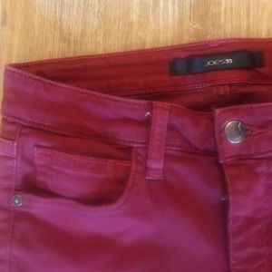 joes jeans. Red! Ankle. High waisted